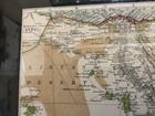 Rare Antique Map  1899   Ooak Framed  libya Egypt