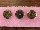 Vintage 3  f d    scovill Mf g Co   Uniform Buttons 15 16  Silver Tone