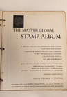 Vintage Master Global Stamp Album Over 6 850  Worldwide Stamps Minkus 1953