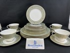 Royal Doulton Bone China  set Of 4  renaissance 5 Piece Place Settings h4972