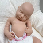 18 5  Reborn Doll Washable 6 8lb Full Body Silicone Newborn Baby Xmas Gift