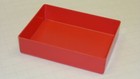 12 Plastic Boxes Fits Lista  Vidmar - 6 X 8 X 2 Inch Deep  actual Depth 1-3 4 