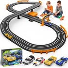 High-speed Slot Car Race Track Set With 2 Cars  Electric   Battery Options  Ages