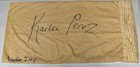 Karlee Perez Signed Photo Shoot Used Pillowcase Bas Coa Catrina Ring Worn Auto d