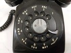Vintage  Western Electric Black Rotary Telephone 