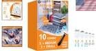 Compression Vacuum Bags - Set Of 10  Space Saving For Travel   Home Organization