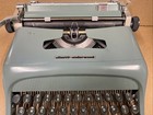 Olivetti Underwood Studio 44 Typewriter With Case And Manual And Accessories 