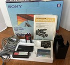 Sony Video8 Powers On Ccd-v8af 8mm Video Camcorder For Parts Read Accessories