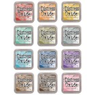 Ranger Tim Holtz Distress Oxide Ink Pads- Set Bundle Of All 12 Colors  in Stock 