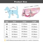Waterproof Pet Dog Winter Coat Clothes Puppy Cat Warm Padded Vest Jacket Apparel