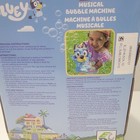 Bluey Musical Bubble Machine  No Spill  Ages 3   Great Gift Idea 