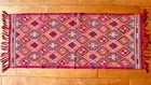 Bright Geometric Small Vintage Anatolian turkish Kilim Rug wool clean And Bright