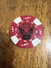 Battlefield Harley Davidson Pennsylvania  red white  Hd Poker Chip Collectible