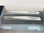 Tweezerman Petite Tweeze Set     Slant   Point Tweezers With Travel Case
