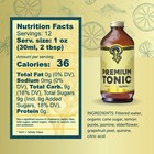 Portland Syrups Premium Tonic Concentrated Syrup     Craft 12 Fl Oz  pack Of 1 