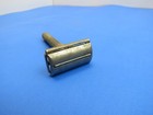 Antique Gillette Gold Tone Safety Razor Made In Usa Vintage H4