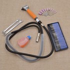 Diy 90 Degree 3mm Pneumatic Micro Grinder Angle Air Micro Die Grinder Set Tool