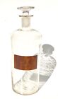 Antique Old 19th Century Hand Blown Glass Elixir Bottle Pontil Label Medicine Rx