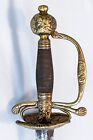 Circa 1720 France Epee Sword King Louis Xv Musketeer Napoleon Battle War