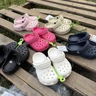 Kids Unisex Crocs Sandals Classic Clog Shoes Girls Boys Slippers Lightweight 