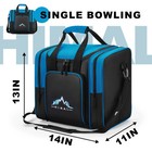 Himal Bowling Ball Bag For Single Sphere - Bowling Ball Tote Bowler s Bag Wit   