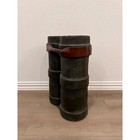 Antique English 19th Century Armorial Leather Fire Buckets