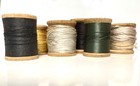 Lot Of 11 Vintage Sewing Thread Wooden Spools Belding Corticelli Assorted Colors