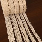 32 8 Yards Vintage Cotton Lace Trim - Exquisite Scallop Design For Crafts