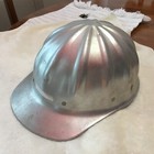 Vintage Superlite Aluminum Fibre-metal Hard Hat Helmet With Liner 8 Rivet - Usa