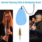 Kit De Limpieza Para Clarinete  Pa  o Limpieza Duradero Y Cepillo Para Boquilla