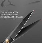 Fabric Tailor Shears Professional 12  Heavy Duty Sewing Scissors For Leather    