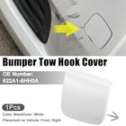  Car Front Right Bumper Towing Tow Eye Hook Cover Cap Fit For Infiniti White