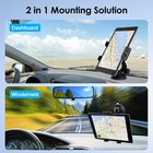 Universal 360  car Mount For 4-12  Phone Tablet Ipad Gps Windshield Dash Holder