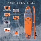 Inflatable Stand Up Paddle Board Extra Wide Paddle Board   Waterproof Bag