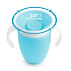 Munchkin Miracle 360 Trainer Cup  Spill Proof Green blue 7 Ounce Cup  2- Count