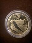 1988 Canada  100 Dollars Proof Gold Coin 1988 Calgary Olympics Box   Coa
