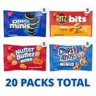 Nabisco Snacks Variety Pack  Oreo Minis  Nutter Butter Bites  Chips Ahoy  Minis