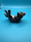 Vintage Playful Cat With Green Eyes Salt Shaker Made In Japan