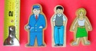Imaginarium Wooden Train   Station   Figures Thomas Brio Compatible 11 Pc Lot
