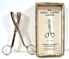 Vintage Embalmer Mortician Safety Artery Clipper Grand Rapids Michigan Old Stock