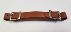 Replacement Leather Emergency Handle Top Handle For Luggage Briefcases Brown