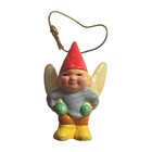 Vintage Unieboek B v   dutch  Fairy Gnome Ornament 1979 Ceramic 2 