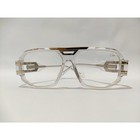Cazal Eyeglasses Full Crystal Gold Frame Clear Lens Men s Women s Eyewear