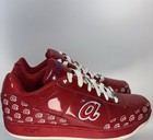 Vintage Mlb Atlanta Braves Shoes By Reebok Size 10 5 Mens - Rare Authentic