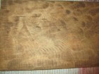 Solid Wood Primitve Bread Cutting Board W  Handle  26  Long By 8  Wide