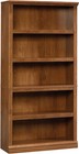 5 Shelf Bookcase Oak Wooden Bookshelf Wood Book Office Storage Cabinet