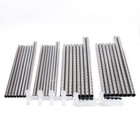 King Size Metal Canopy Bed Frame 4 Corner Bedding Canopy Frame Post Stainless