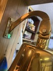 Vintage Brass 11    Ship Bell With Patina