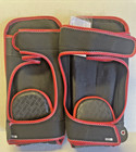     century Martial Arts Shin Guards Brave Mma Size Lg  Xl Black Red Grab Tab