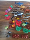 Lot Of 78 Ocean Animals Shark Dolphin Turtle Stingray Whale Seal Penguin   More